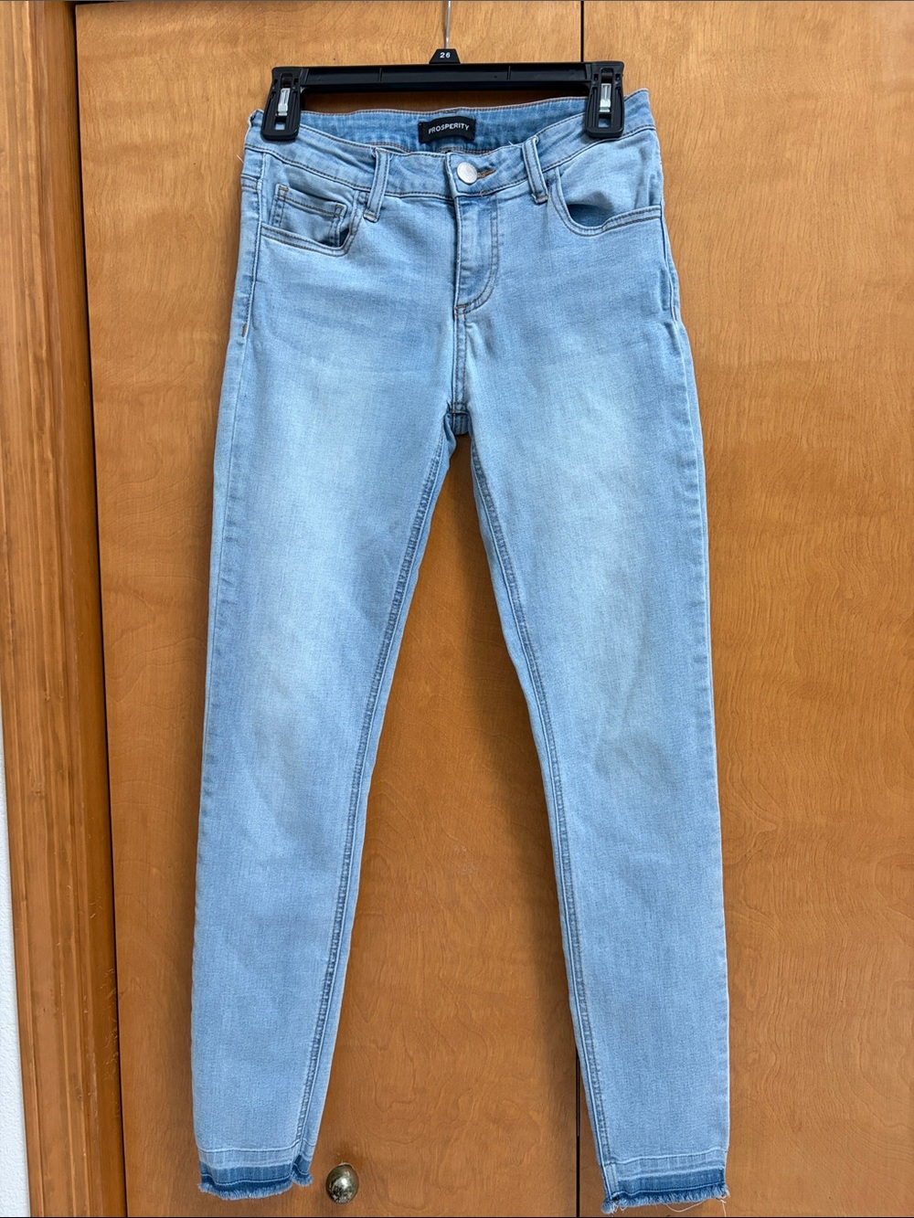 Light Wash Prosperity Skinny Jeans